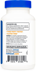 Ingredient panel for Nutricost Calcium D-Glucarate 500mg