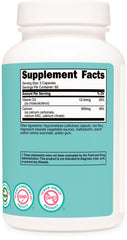 Vegan product lifestyle image showing calcium and vitamin D3 supplement for women