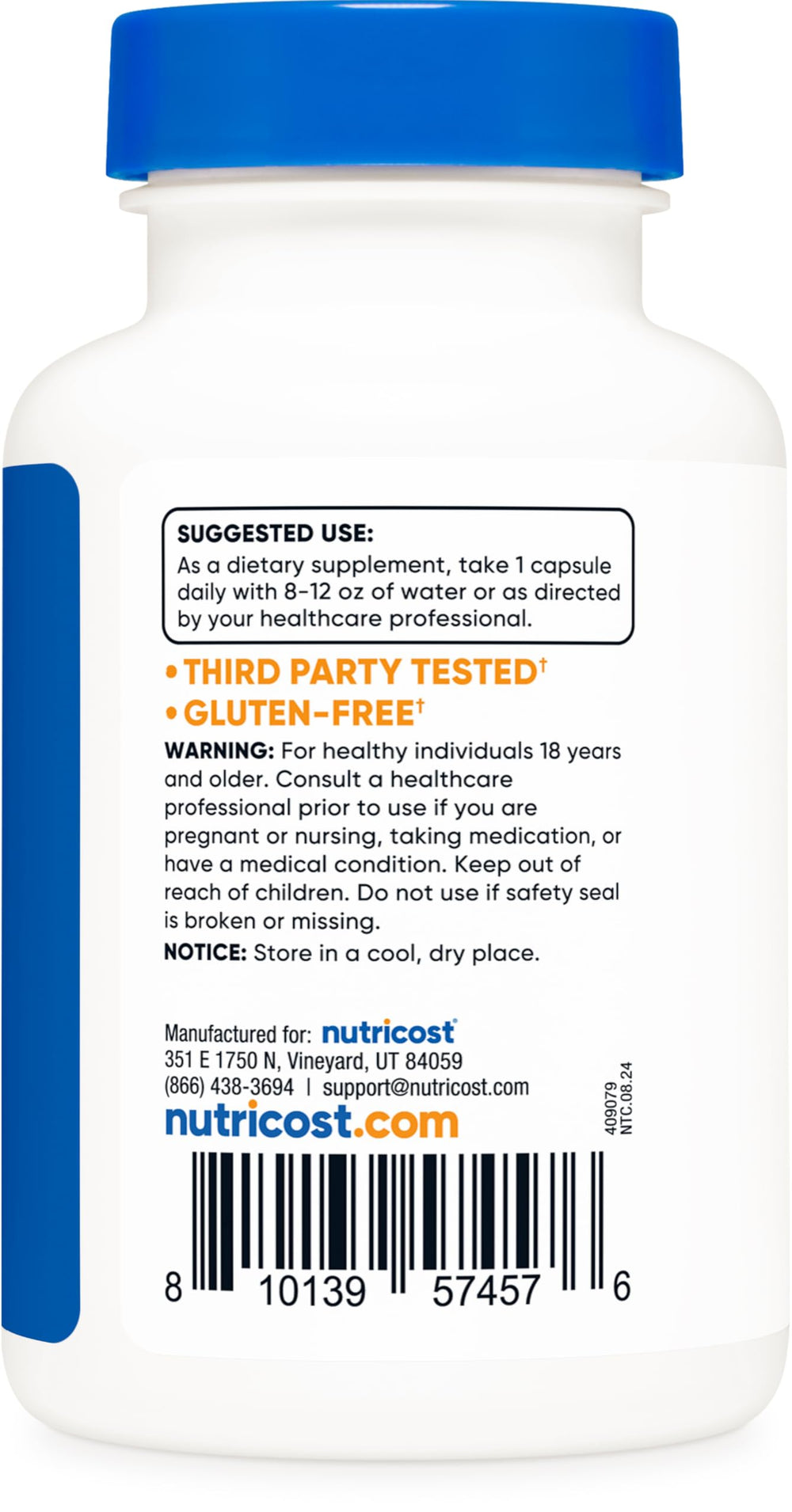 GMP-certified production facility for Nutricost Clove
