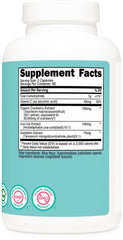 Vitamin C, Uva Ursi and Dandelion Root ingredients graphic for Nutricost Cranberry Extract for Women