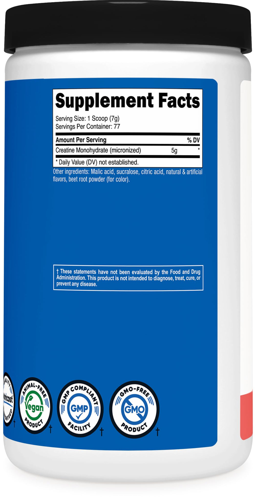 NSF Certified and GMP compliant manufacturing facility badge