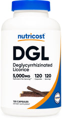 Nutricost DGL Licorice Extract Capsules bottle label