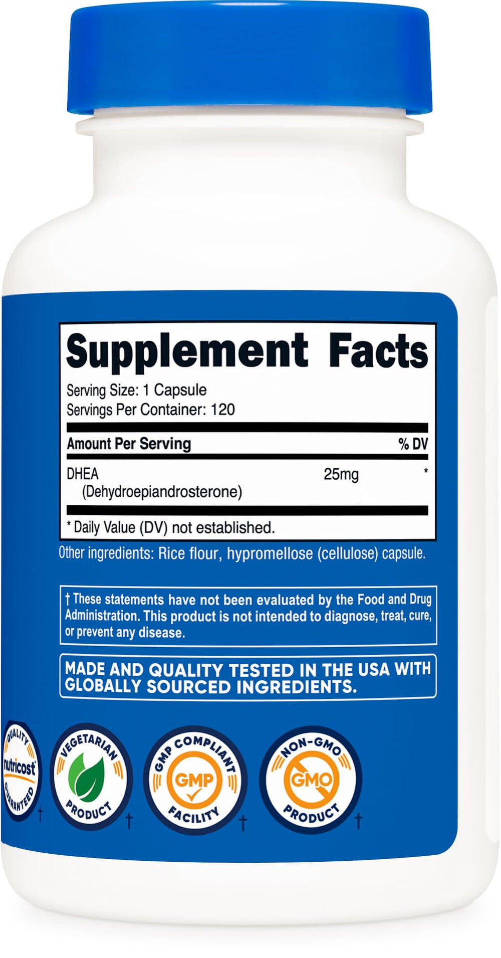 GMP compliant, FDA registered facility insignia
