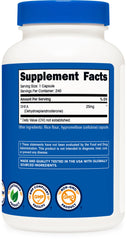ISO-accredited third-party testing seal for Nutricost DHEA