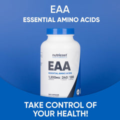 ISO lab testing certificate for Nutricost EAA