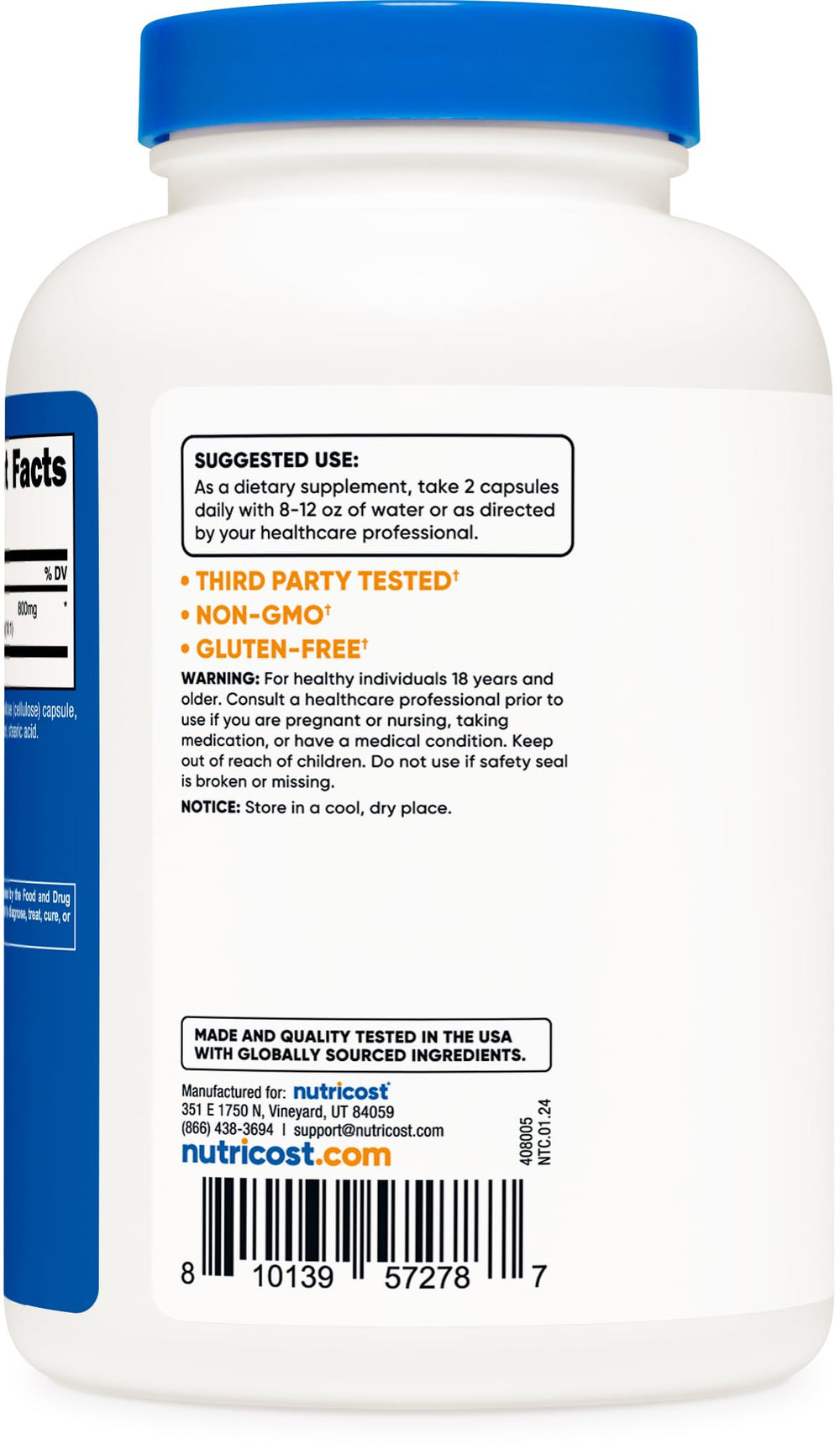 Gluten-free and Non-GMO Echinacea ingredients