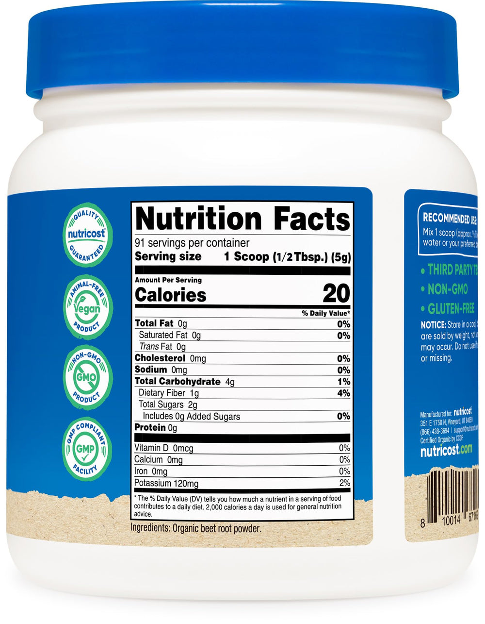 GMP compliant, FDA registered manufacturing facility