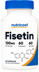Nutricost Fisetin Capsules 100mg bottle front