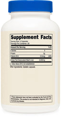 Manufactured in GMP-compliant facility for Nutricost liver capsules