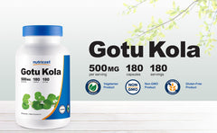 Nutricost Gotu Kola bottle showing 180 servings