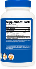 Product image highlighting vegan and gluten-free attributes