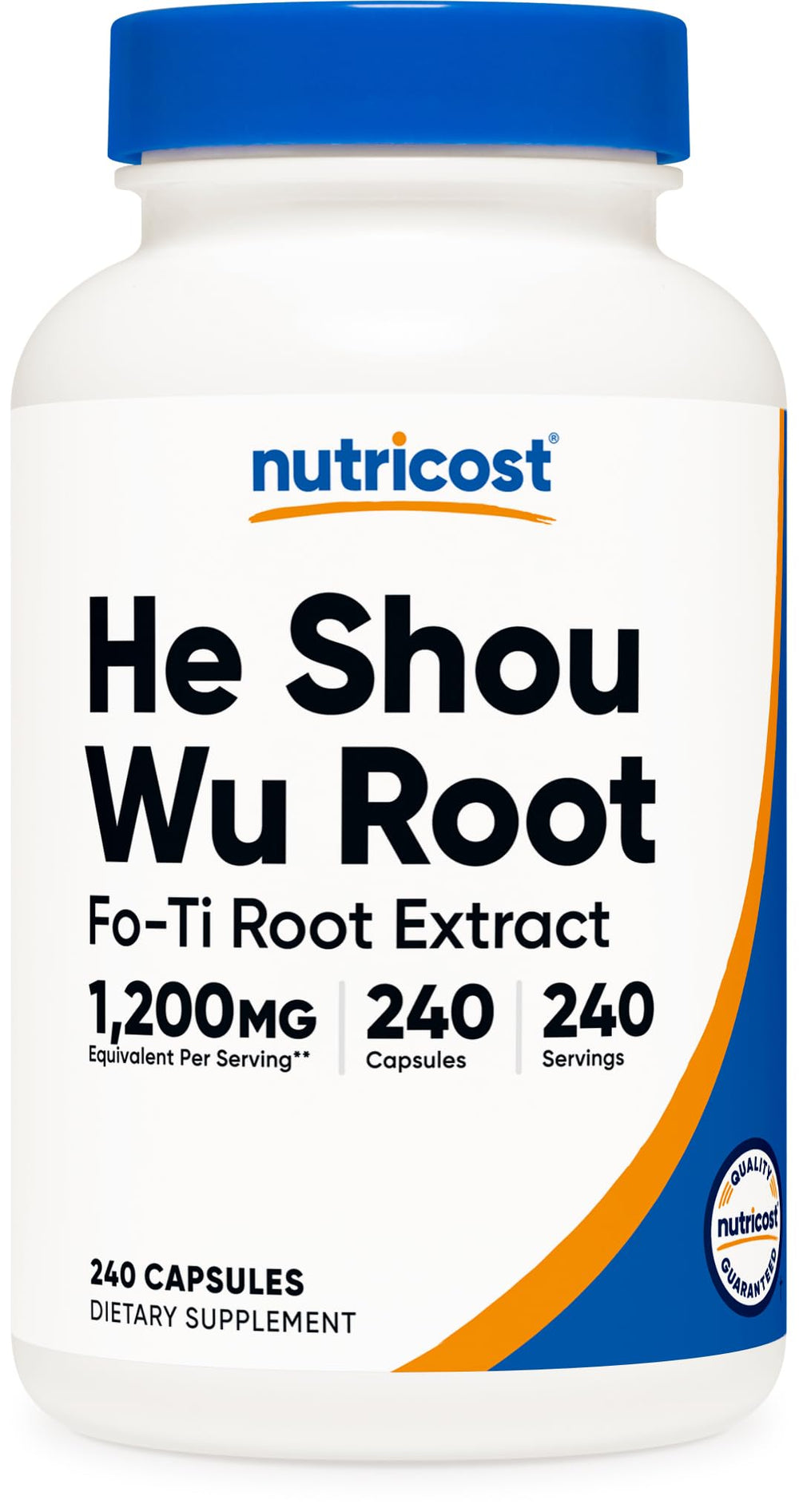 Nutricost He Shou Wu 240-cap bottle