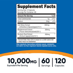 Product label highlighting 10,000mg per serving