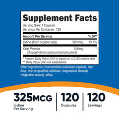 Nutricost Kelp Capsules bottle