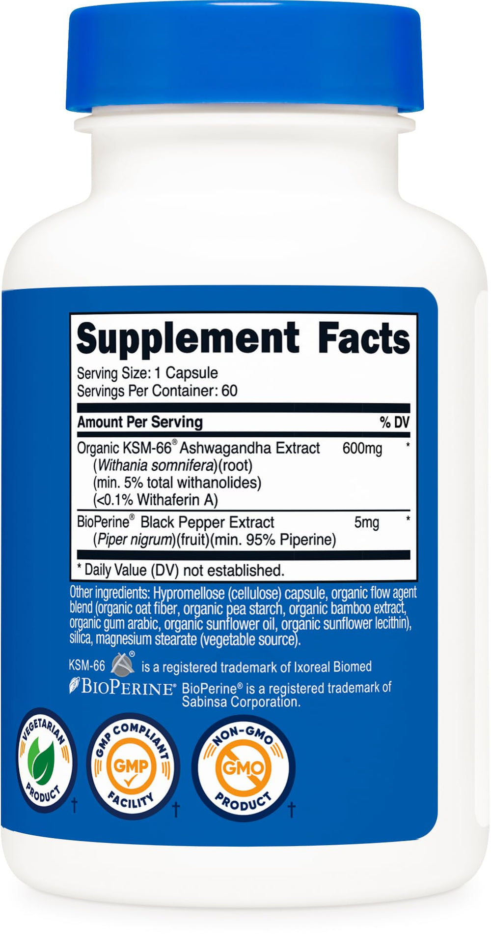 Facility certifications for Nutricost production (NSF, GMP, FDA)