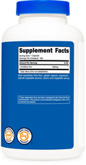 GMP compliant and FDA registered facility label on Nutricost packaging