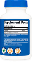 Third-party testing seal on Nutricost Lactoferrin packaging