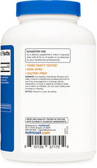 GMP-compliant and FDA-registered facility emblem on packaging