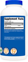 Made in the USA Nutricost L-Lysine 1000mg bottle on store shelf