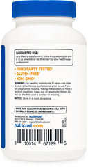 Vegetarian plant-based capsules of Nutricost Magnesium Citrate 420mg
