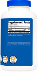 NSF certified GMP facility emblem and third-party testing note