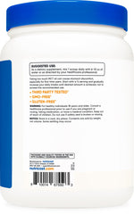 Close-up texture of Nutricost MCT Oil Powder