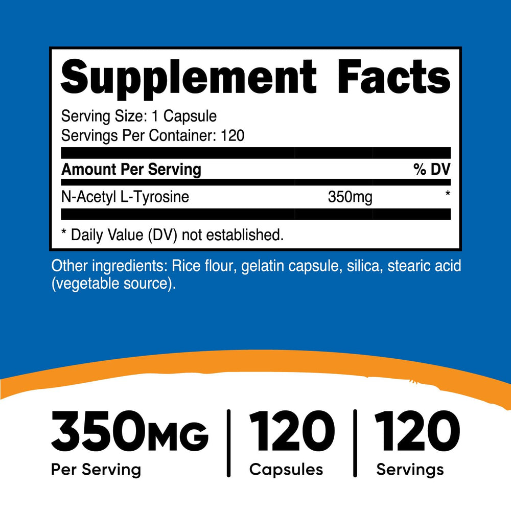 Close-up of Nutricost NALT capsules