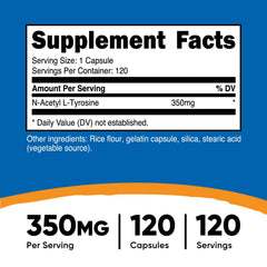 Close-up of Nutricost NALT capsules
