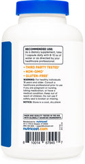 Niacinamide Vitamin B3 label showing Non-GMO and Gluten Free