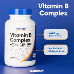 Non-GMO and gluten-free Vitamin B Complex
