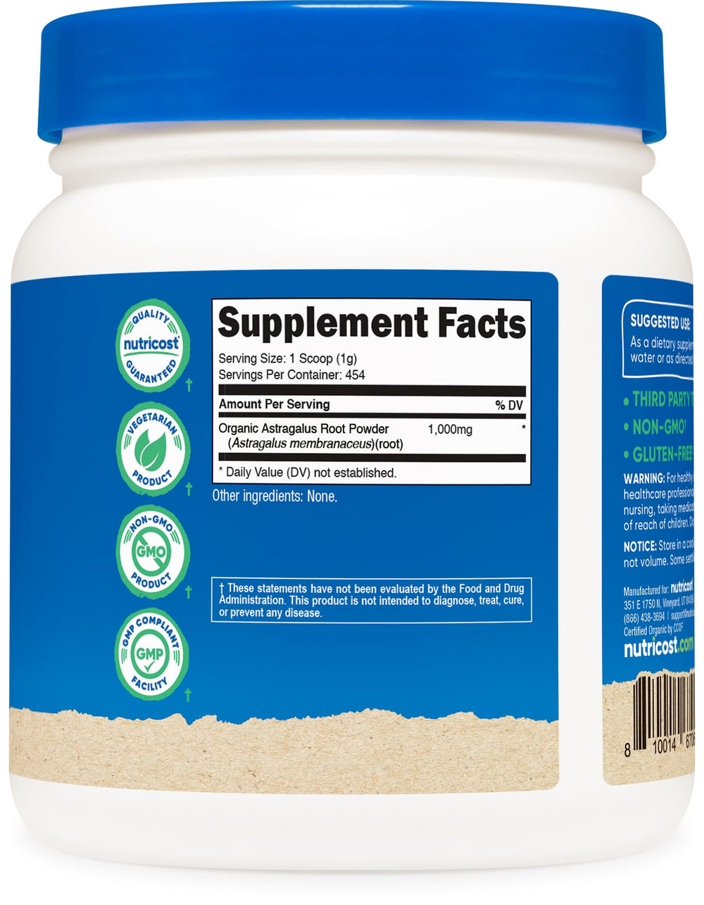 Produced in a GMP-compliant, FDA-registered facility