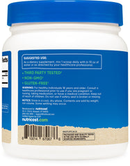 Gluten free, Non-GMO, vegetarian-friendly Nutricost Astragalus powder label
