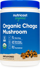 Nutricost Organic Chaga Mushroom Powder 8oz bottle