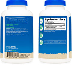 Third-party testing seal for Nutricost Cinnamon