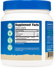 USDA Organic seal on Nutricost Organic Inulin Powder packaging