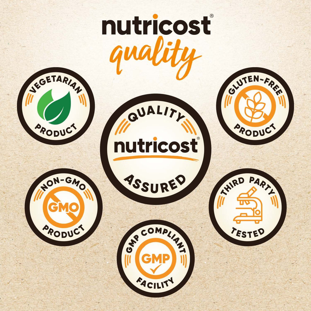 Convenient serving scoop included with Nutricost Saw Palmetto Powder