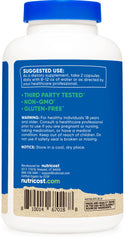 Facility seal indicating GMP compliant and FDA registered