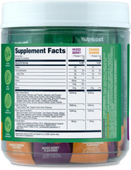 Portable 20-stickpack pack of Nutricost Organic Super Greens