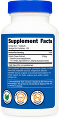 GMP compliant facility and FDA registered badge on Nutricost packaging