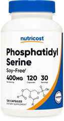 Nutricost Phosphatidylserine 400mg bottle label