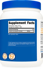 NSF Certified, GMP Compliant, FDA Registered facility label on Nutricost bottle