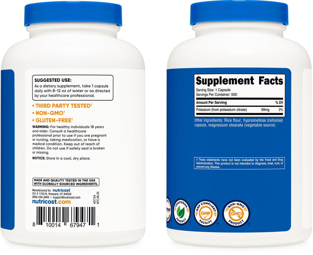 Non-GMO Gluten Free Soy Free icons on packaging