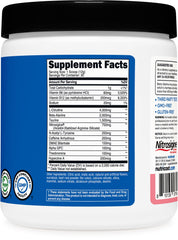 NSF Certified GMP facility manufacturing Nutricost pre-workout powder