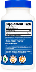 Non-GMO gluten-free vegetarian capsules packaging