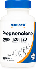 Nutricost Pregnenolone 30mg bottle label