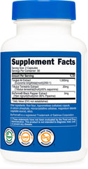 Product packaging showing 30 servings per bottle