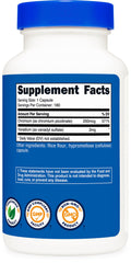 Third-party testing seal displayed on Nutricost packaging
