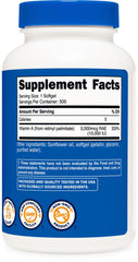 Manufacturing facility with GMP compliance and FDA registration for Nutricost Vitamin A