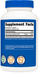 Serving size: 1 capsule per serving