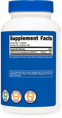 Facility seal showing NSF certification, GMP compliance and FDA registration